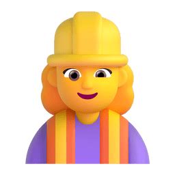 Woman Construction Worker Emoji On Microsoft Teams Gifs