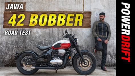 The Jawa 42 Bobber Looks Stunning But Road Test PowerDrift YouTube