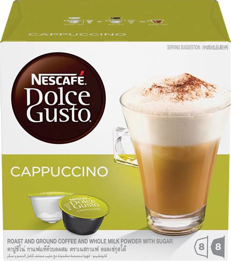 NESC CÀ PHÊ SỮA NESCAFE DOLCE GUSTO CAPPUCCINO 186 4G Nguyễn Kim