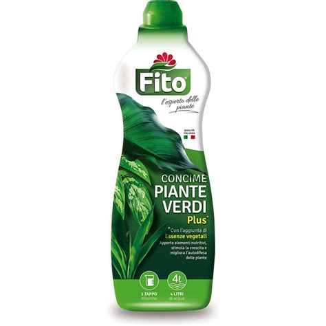 Concime Fito Piante Verdi Plus Liquido Giardino Giardinaggio Lt