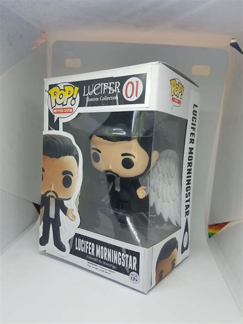 Lucifer Morningstar Custom Funko Pop Toy Made To Order Etsy