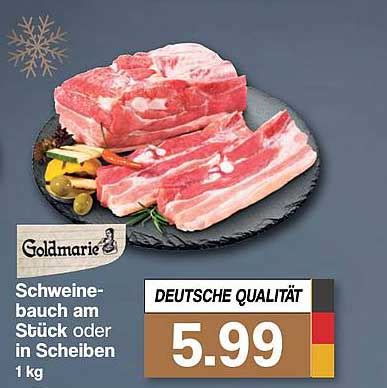 Goldmarie Schweinebauch Am St Ck Oder In Scheiben Angebot Bei Famila