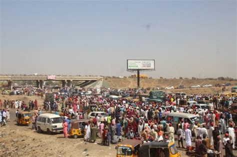 PHOTOS NNPP Supporters Troop Out Ahead Of Gov Yusuf S Arrival In Kano