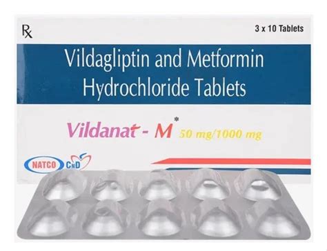 Vildanat M Vildagliptin And Metformin Hydrochloride Tablets At Best Price In New Delhi