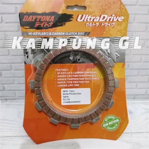 Jual Kampas Kopling Daytona Racing Satria Fu Old New Fi Gsx Kevlar