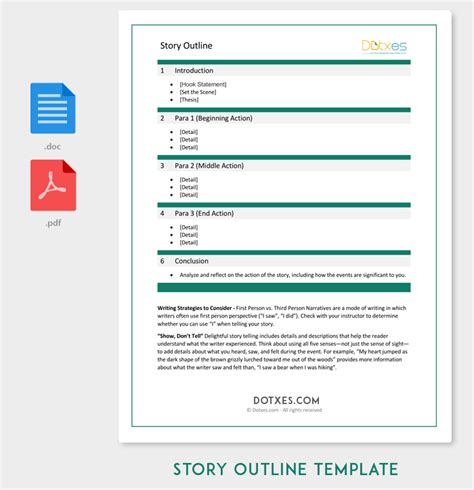 Book Outline Template - 17+ Samples, Examples and Formats - Dotxes ...