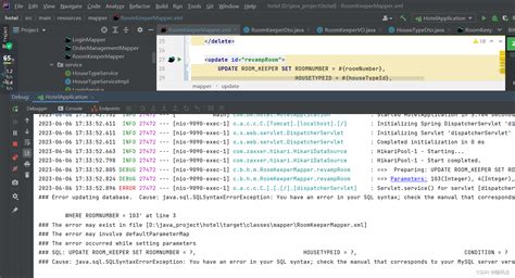 Rror Updating Database Cause Javasqlsqlsyntaxerrorexception解决方案error Updating Database