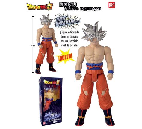 Figura Dragon Ball Limit Breaker Series Goku Ultra Instinct 30 Cm