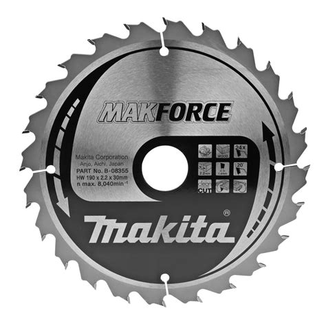 Dedeman Disc Circular Pentru Lemn Makita Markforce B X