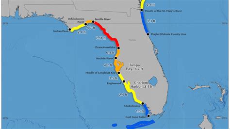 Floridas Gulf Coast Is Vulnerable To Storm Surge Idalia Is Pushing Up