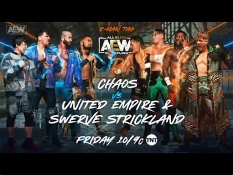 WWE 2K23 CHAOS Vs United Empire Swerve Strickland AEW Rampage 6 23