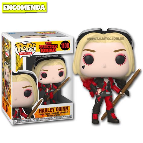 Funko Pop O Esquadrão Suicida Harley Quinn 1108 Loja Tsc