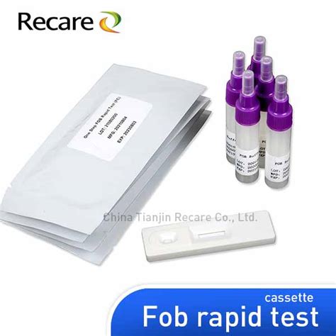 Fecal Occult Blood Test Factory Price One Step Fob Rapid Cassette