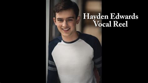 Hayden Edwards Vocal Reel YouTube