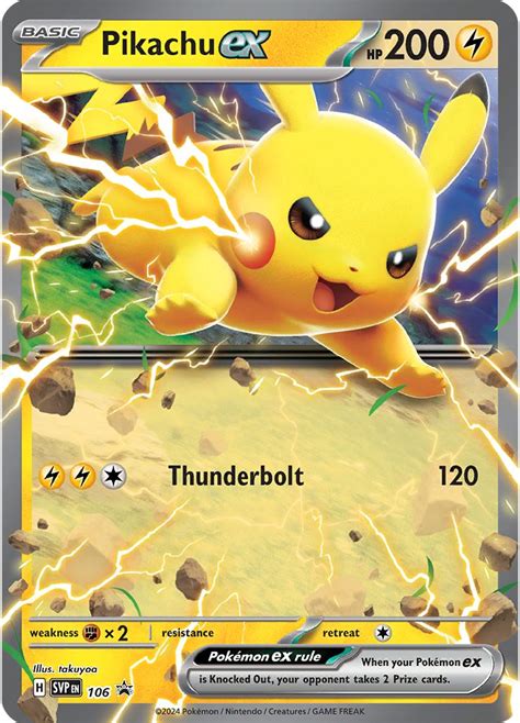 Pokémon Card Database Sv Promos 106 Pikachu Ex