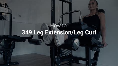 HOW TO USE GYM MACHINES Combinated Leg Extension And Leg Curl YouTube