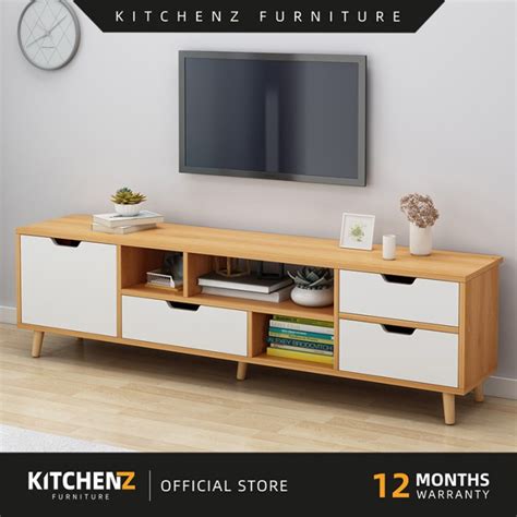 Jual Mimeh Kitchenz Rak Tv Meja Tv Minimalis Modern Nordic Lemari