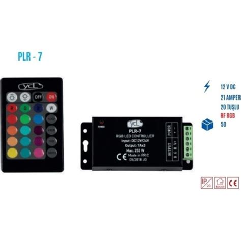 Ycl Plr A Rgb Rf Led Kumanda Fiyat Taksit Se Enekleri