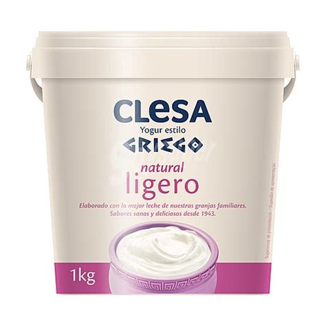 Clesa Yogur Estilo Griego Natural Ligero Kg