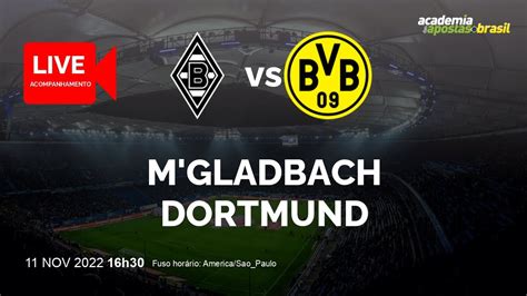 Borussia M Gladbach X Borussia Dortmund Ao Vivo Alemanha Bundesliga