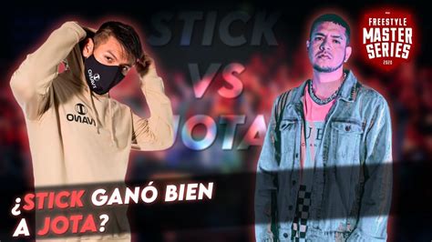 STICK GANÓ BIEN A JOTA Votación FMS Perú J6 Jota vs Stick YouTube