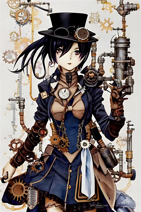 Steampunk Anime Girl