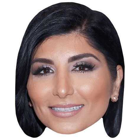 Destiney Rose Make Up Mask Celebrity Cutouts