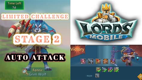 Limited Challenge Lords Mobile Bloodlust Stage Happy Ever Youtube