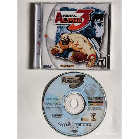 Street Fighter Alpha Para Sega Dreamcast Shopee Brasil