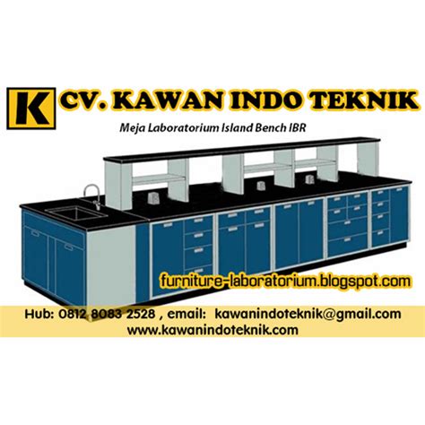 Meja Laboratorium Island Bench IBSR CV Kawan Indo Teknik