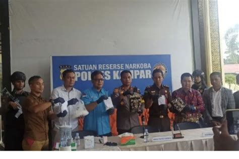 Polres Kampar Musnahkan Tiga Kilogram Lebih Sabu Sabu ANTARA News