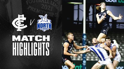 Sev Larkey Carlton V North Melbourne Highlights Round