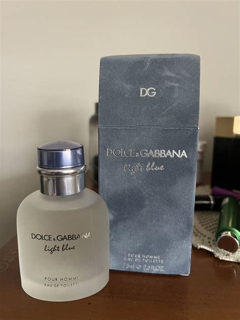 Light Blue By Dolce Gabbana Eau De Toilette Spray Oz For Men