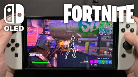 Fortnite On Nintendo Switch Oled 220 Youtube