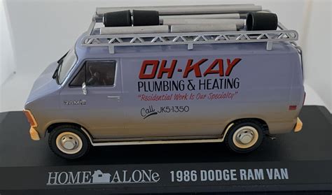 Home Alone Dodge RAM Van 1986 Oh-Kay Plumbing and Heating Van, 1:43 ...