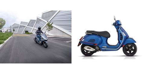 Motorrad Vergleich Honda Pcx Vs Vespa Gts Supersport Iget