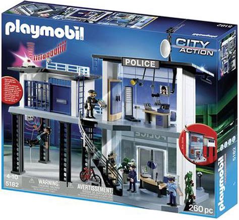 Playmobil Police Station With Alarm System Buy Online At The Nile