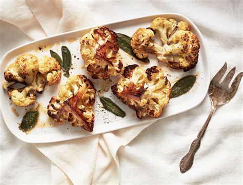 Roasted Cauliflower With Brown Butter And Sage Recipe Goop