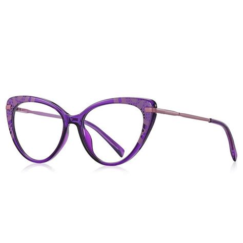 Ccspace Womens Full Rim Cat Eye Tr 90 Titanium Eyeglasses 53369