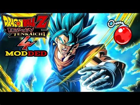 DBZ Budokai Tenkaichi 4 MOD Red Potara Vegito Blue YouTube