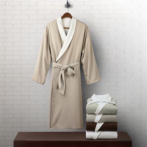 1 Luxury Microfiber Spa Robe Lined Terry Cloth Winfly