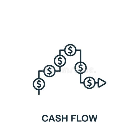 Cash Flow Icon Monochrome Simple Accounting Icon For Templates Web