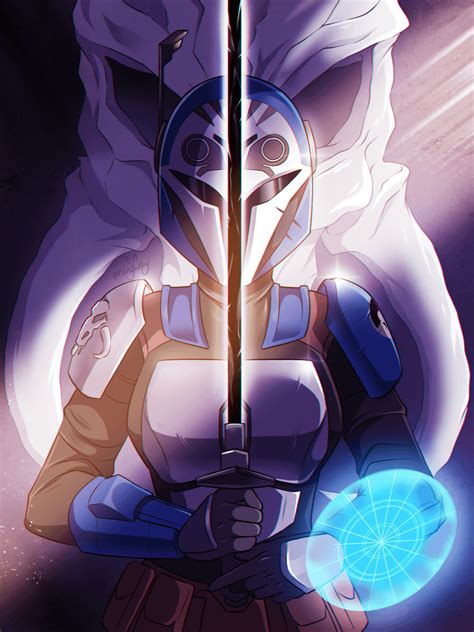 Wanted To Share My Bo Katan Fanart I Did When The Season Started