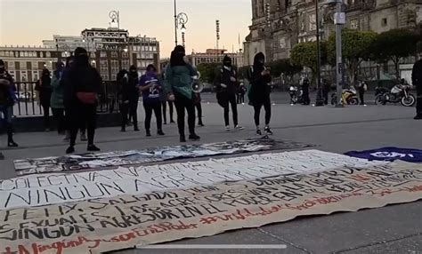 Protestan Feministas Contra Félix Salgado Frente A Palacio Nacional