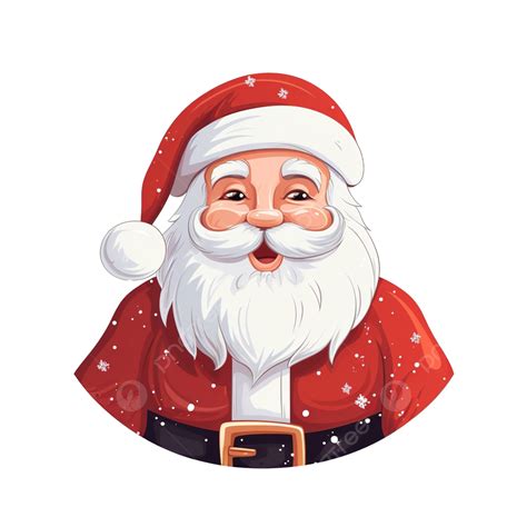 Ilustración Plana De Santa Claus Diciendo Feliz Navidad PNG dibujos