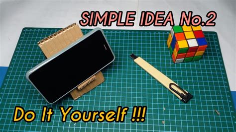 Diy Simple Idea Cara Membuat Dudukan Hp Dari Kardus Bekas Part