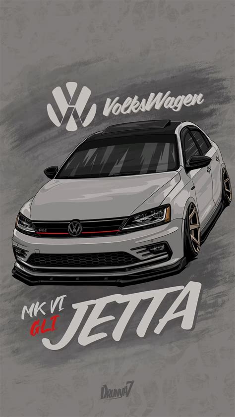 Buy “VolksWagen Jetta Mk6 Stance” on Patreon | Drunya_7 | Volkswagen ...