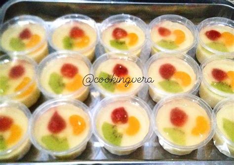 Resep Puding Buah Cup Oleh Cooking Vera Cookpad