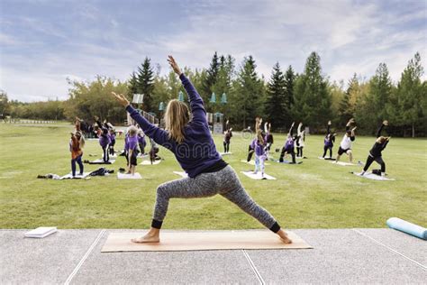 Outdoor Yoga Class