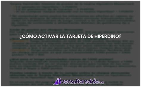 Cómo activar la tarjeta de HiperDino Actualizado 2024